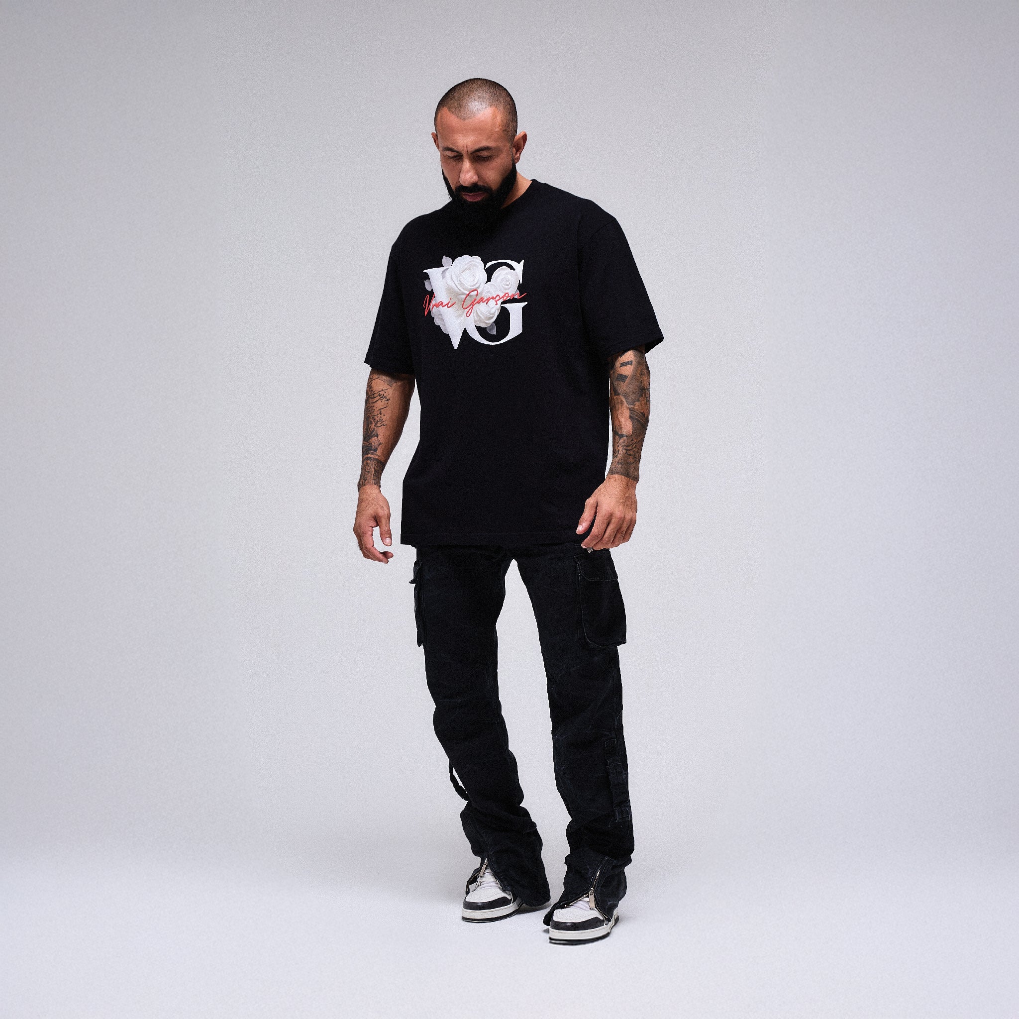 T - SHIRT VERITAS BLACK - VRAIGARCON PARIS