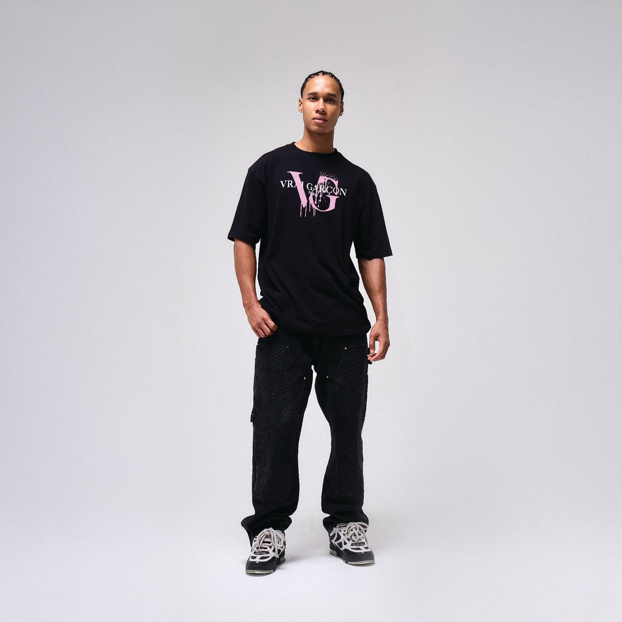 T - SHIRT VOLUNTAS BLACK - VRAIGARCON PARIS