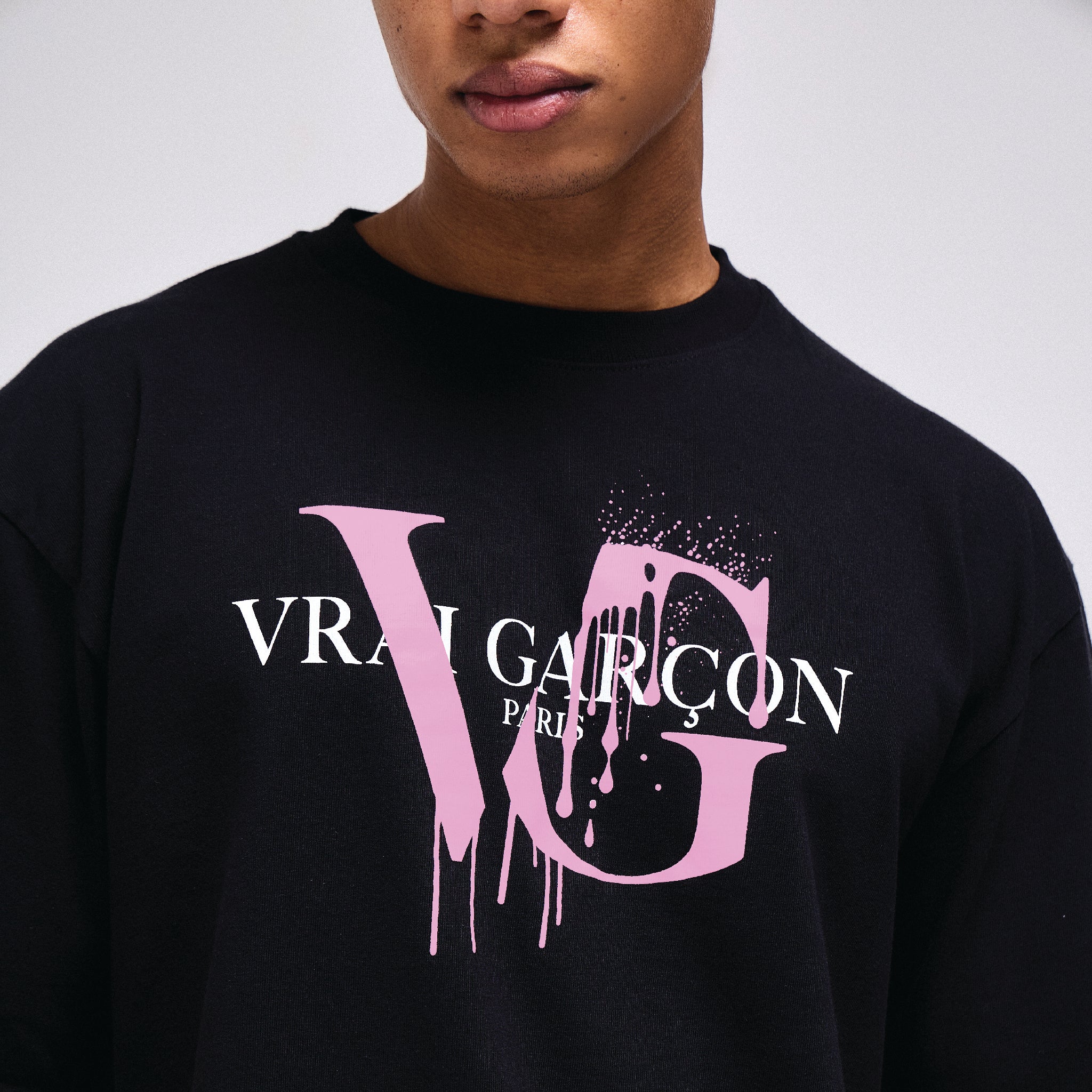 T - SHIRT VOLUNTAS BLACK - VRAIGARCON PARIS