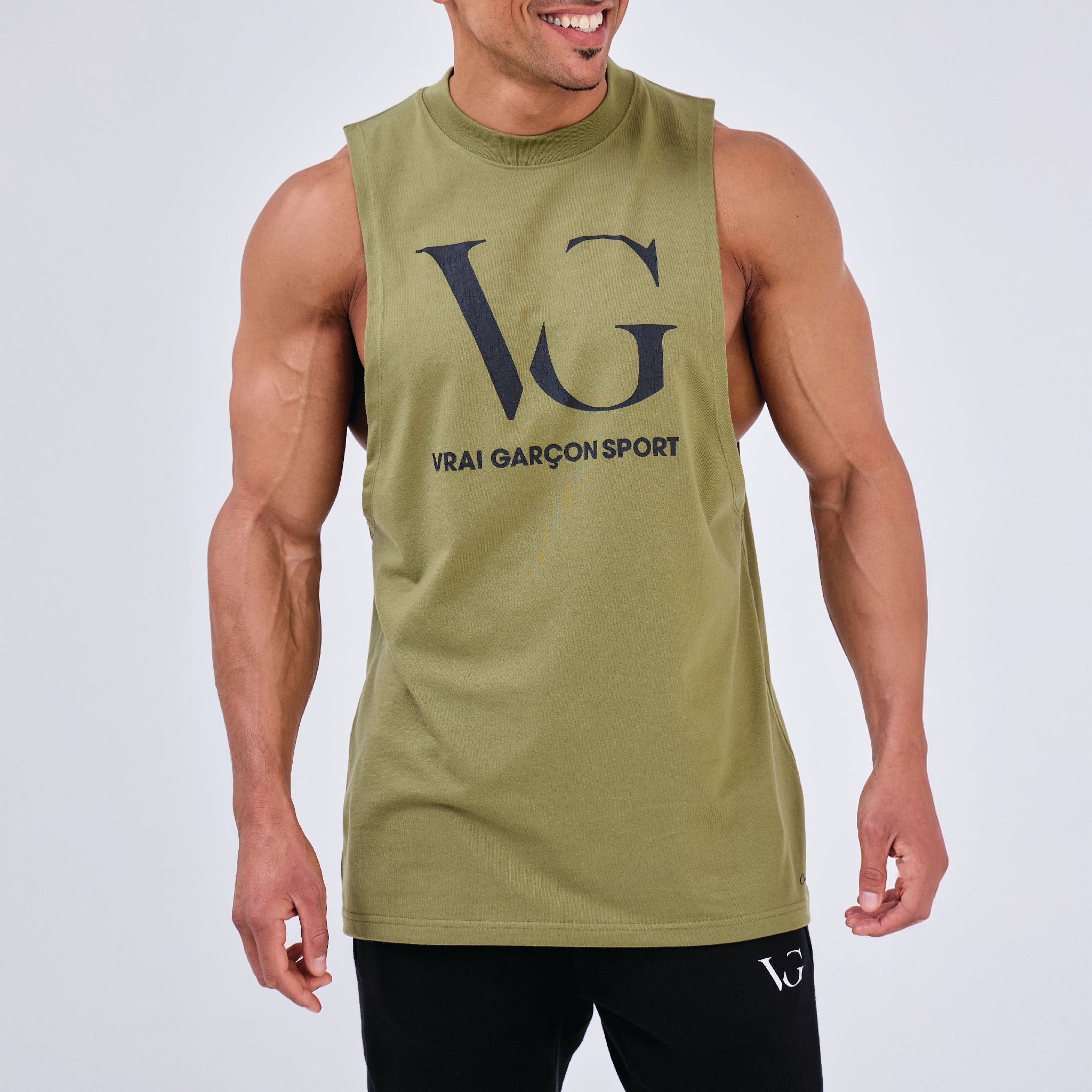 TANK TOP CONQUERA KHAKI - VRAIGARCON PARIS
