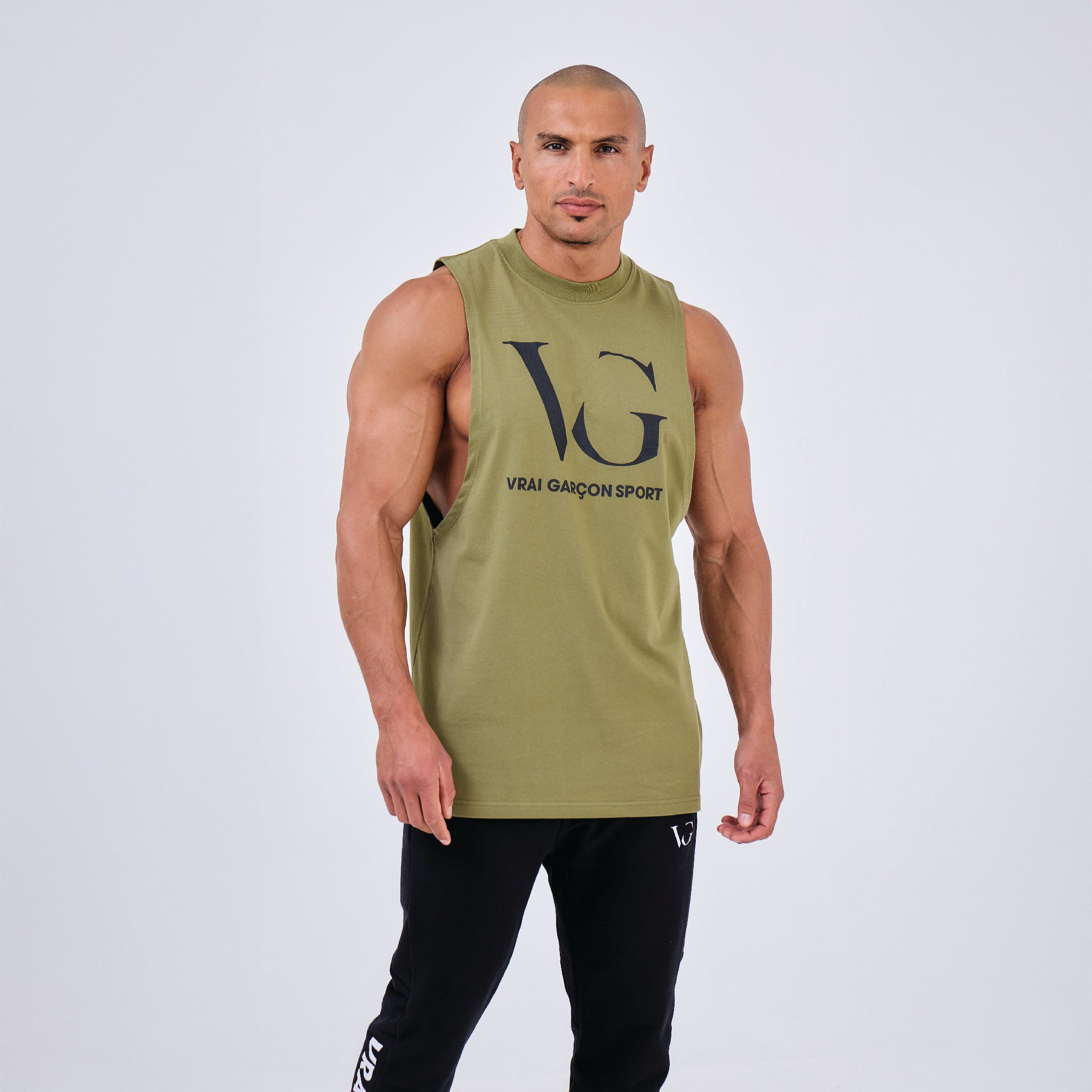 TANK TOP CONQUERA KHAKI - VRAIGARCON PARIS