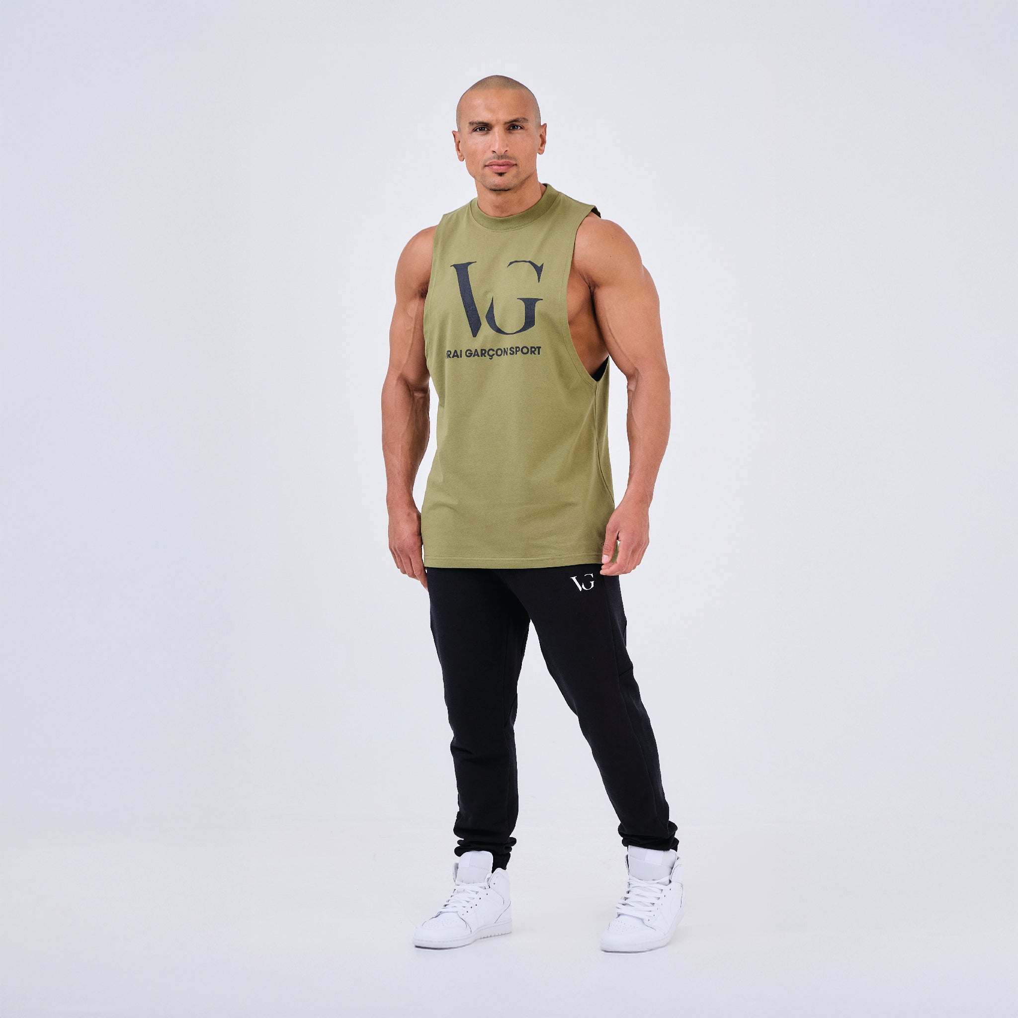 TANK TOP CONQUERA KHAKI - VRAIGARCON PARIS