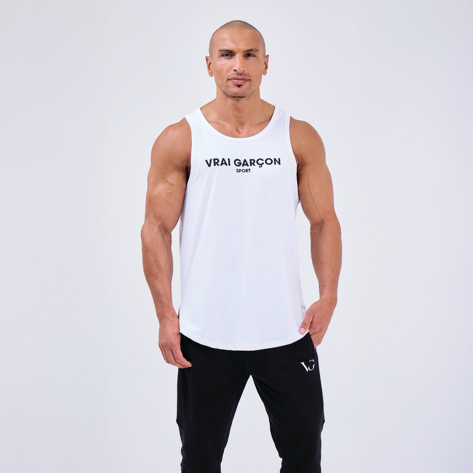 TANK TOP OLYMPIA BLANC - VRAIGARCON PARIS